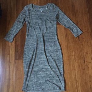 grey dress size small from h&m